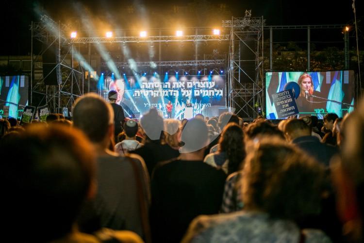 21st Yitzhak Rabin Memorial Rally in Tel Aviv