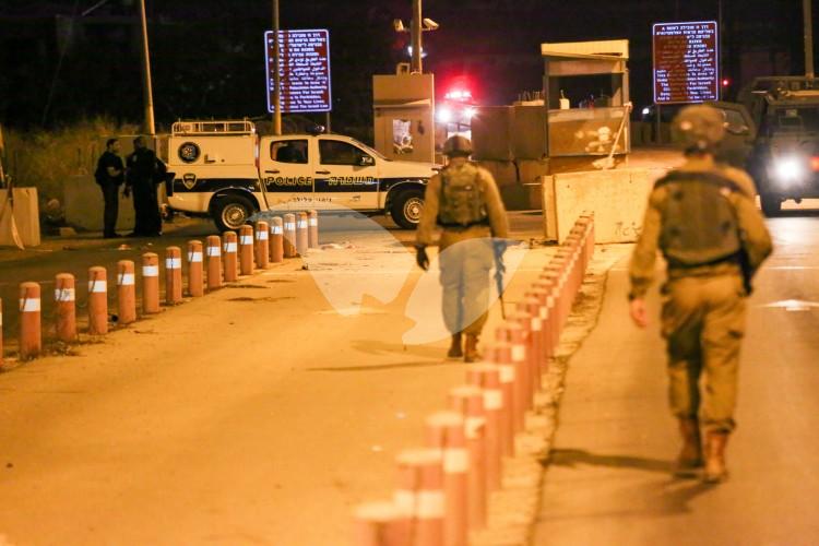 IDF Forces at DCO Checkpoint near Beit El 31.10.16