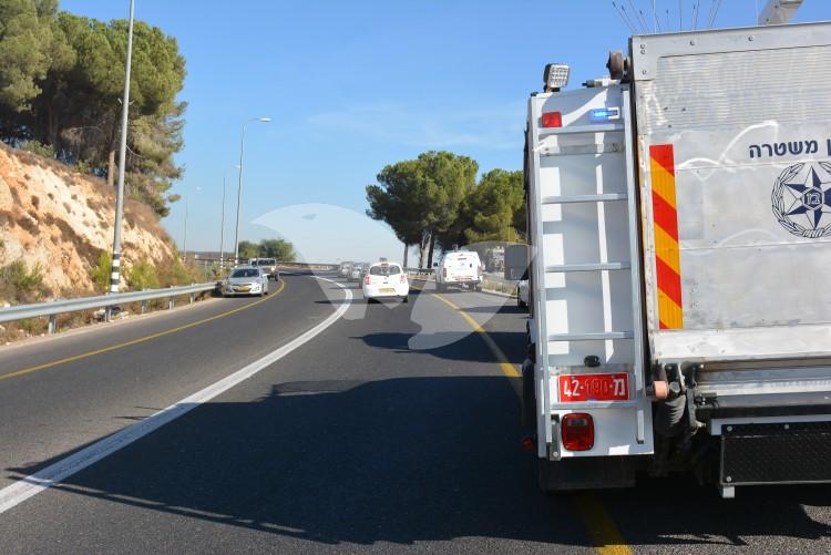 Pipe Bomb Attack Near IDF Outpost on HIghway 60 in Gush Etzion
