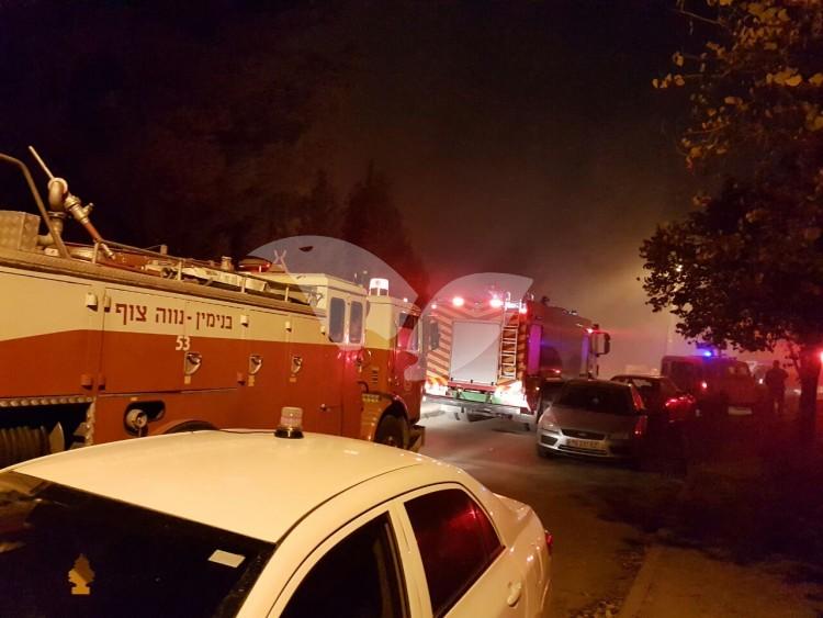Fire in Dolev, Judea and Samaria, 22.11.16