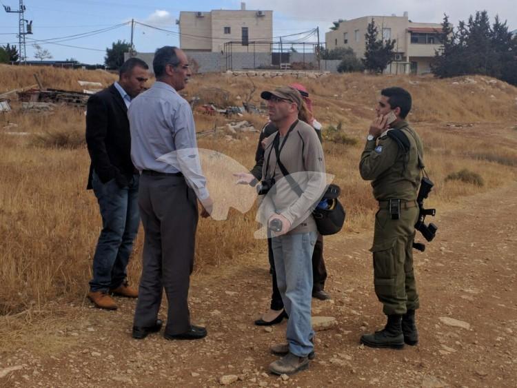 Palestinians Visiting “Private Land” in Nokdim 2.11.16