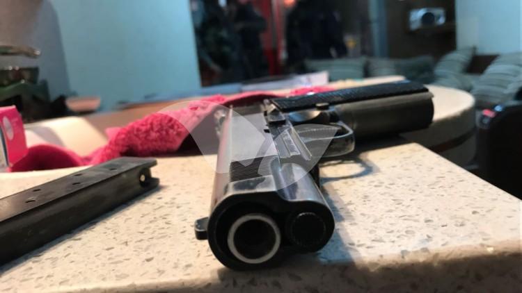 Illegal Weapon Seized During Police Raid in Shuafat