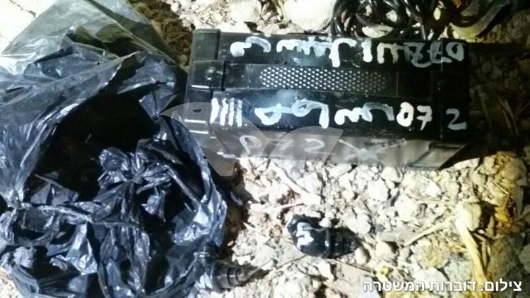 Improvised explosive devices (IEDs) seized in operations in Beit Awwa