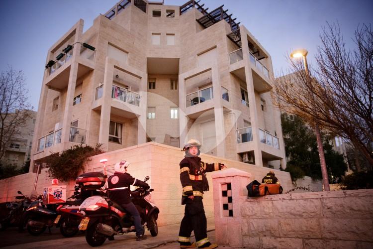 Suspected Murder-Suicide Arson Attack in Jerusalem