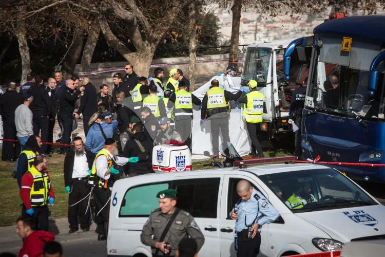 Truck Ramming Attack in Armon Hanatziv, Jerusalem