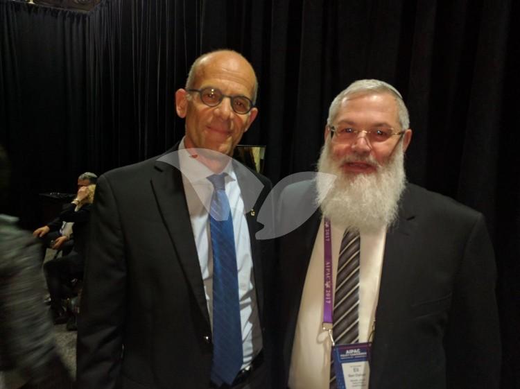 Deputy Defense Minister Eli Ben-Dahan at the AIPAC Policy Conference in Washington D.C