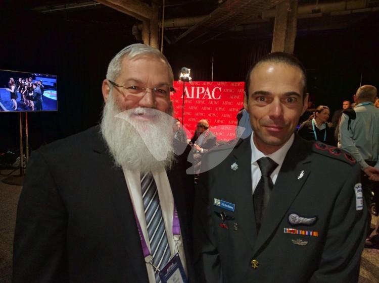 Deputy Defense Minister Eli Ben-Dahan at the AIPAC Policy Conference in Washington D.C