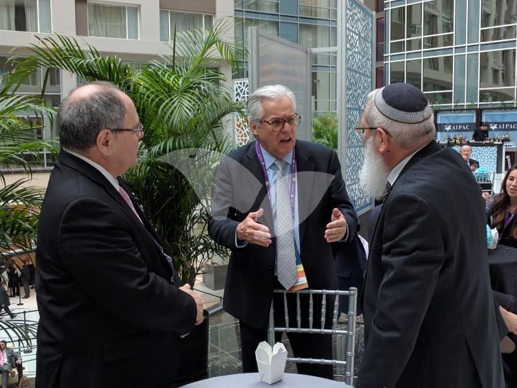 Deputy Defense Minister Eli Ben-Dahan at the AIPAC Policy Conference in Washington D.C