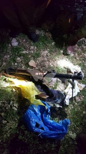 Weapons seized in the Dotan Area, Judea and Samaria