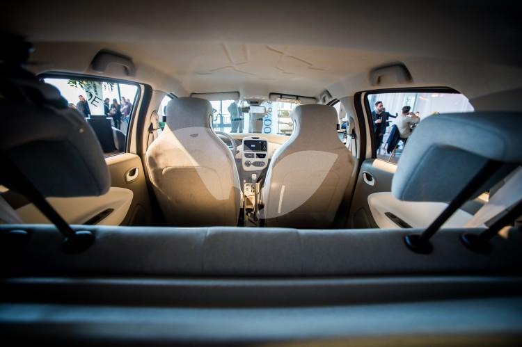 A press conference on the occasion of the launch of Renault’s electric vehicle: ZOE.