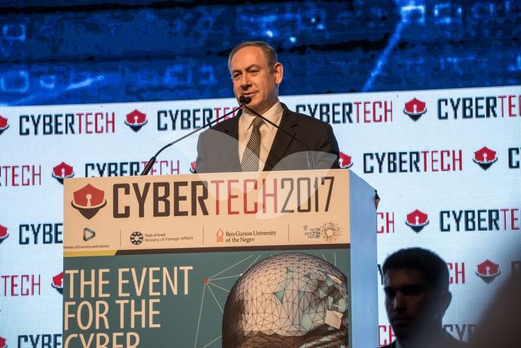 Benjamin Netanyahu at the Cybertech 2017 – Cyber Security Conference