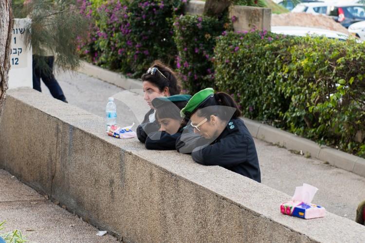 Funeral of terror victim Yael Yekutiel, 9.1.17