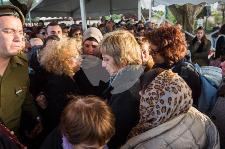 Funeral of terror victim Yael Yekutiel, 9.1.17