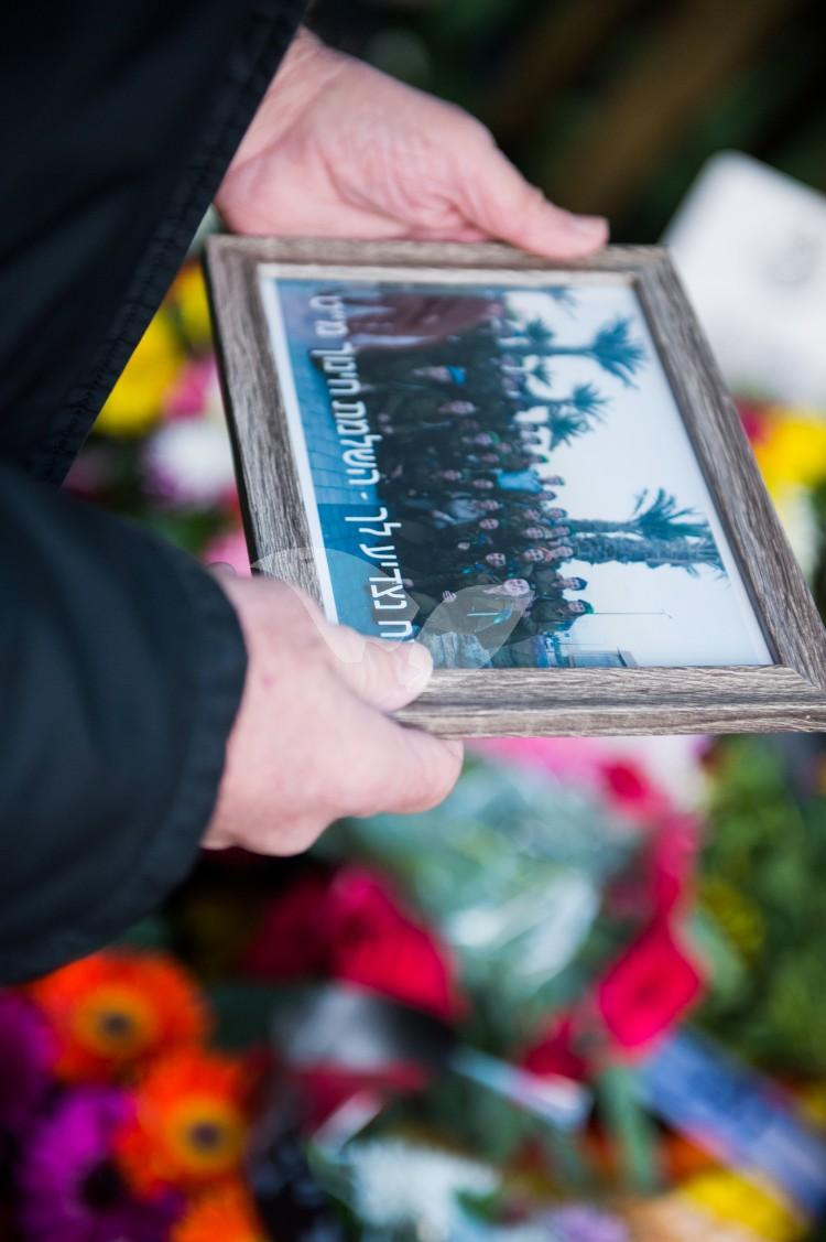 Funeral of terror victim Yael Yekutiel, 9.1.17