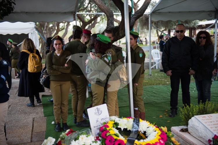 Funeral of terror victim Yael Yekutiel, 9.1.17