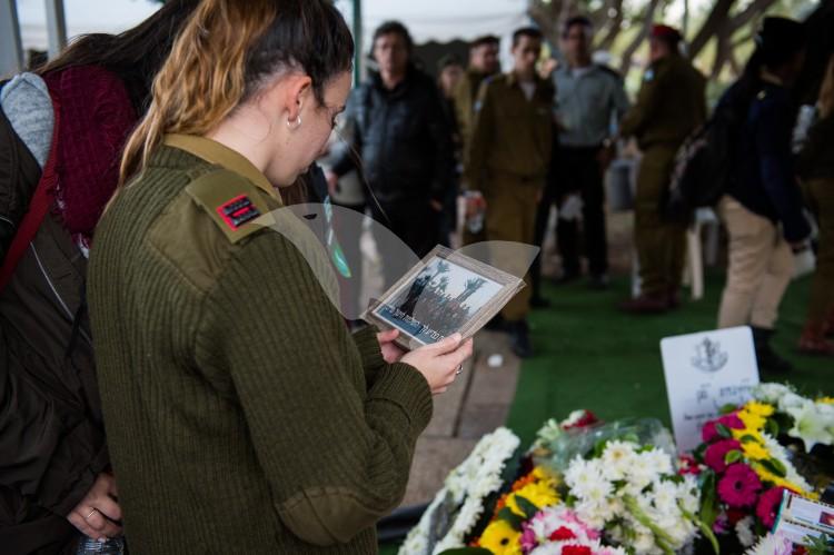 Funeral of terror victim Yael Yekutiel, 9.1.17