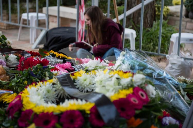 Funeral of terror victim Yael Yekutiel, 9.1.17