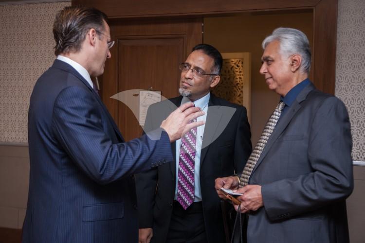 David Faria and Mannu Nichani speak with US Congressman Dave Bra