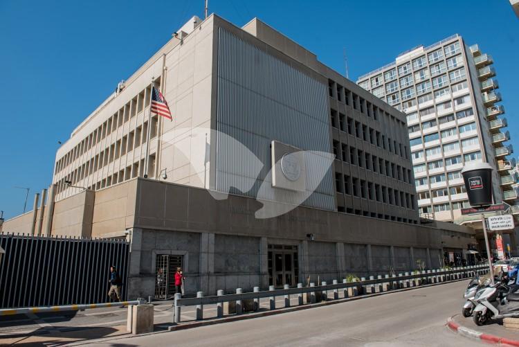 The US Embassy in Tel Aviv