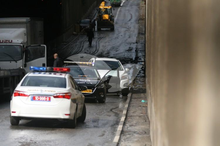 Flooded Tunnel Causes One Death in Haifa Bay