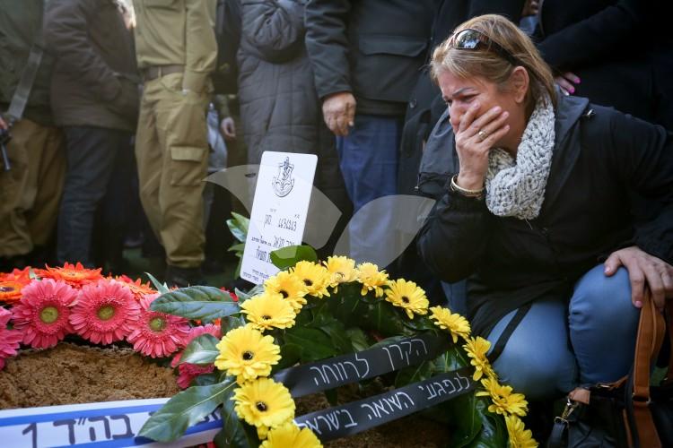 The Funeral of IDF Cadet Shir Hajaj Killed in a Truck-Ramming Terrorist Attack, 09.01.17