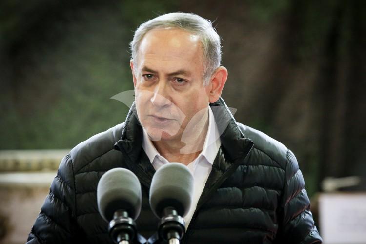 Prime Minister Netanyahu and Defense Minister Liberman inspection tour of Judea and Samaria battalion