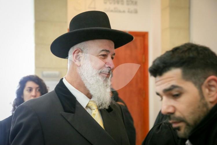 Former Chief Rabbi Yona Metzger Convicted of Taking Bribes, 30.1.17