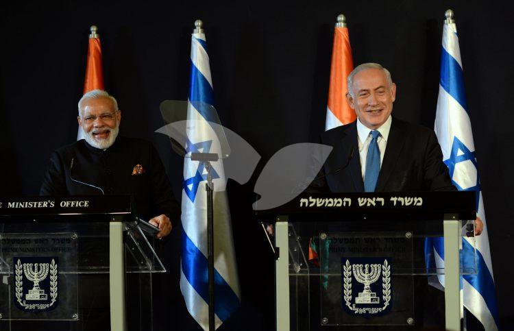 Binyamin Netanyahu and Narendra Modi