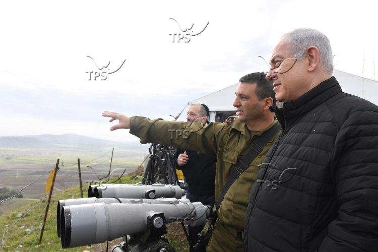 PM Netanyahu & The Security Cabinet On The Golan Heights