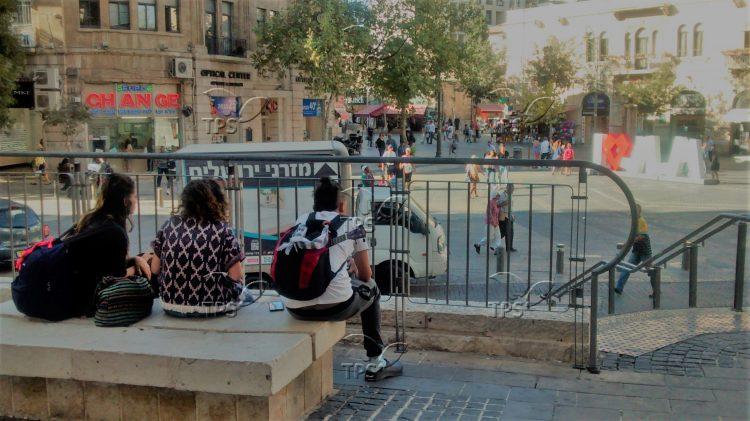 Youth in Jerusalem’s Zion Square