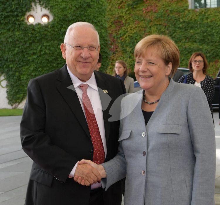 Pres. Rivlin & German Chancellor Angela Merkel