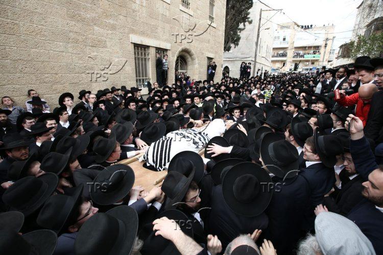 Rabbi Shmuel Auerbach funeral