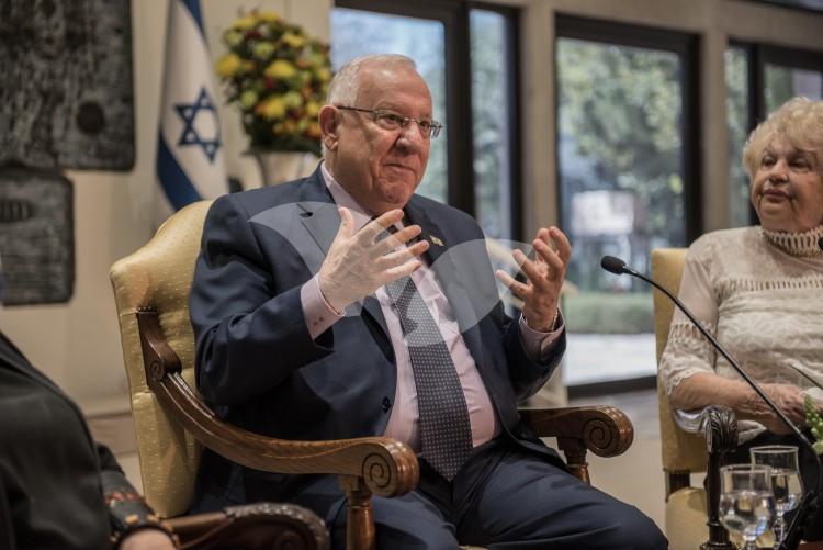 Ahead of Holocaust Memorial Day, President Reuven Rivlin hosted a meeting in Jerusalem 20.4.2017