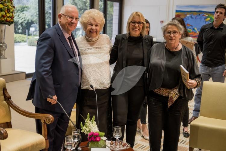 Ahead of Holocaust Memorial Day, President Reuven Rivlin hosted a meeting in Jerusalem 20.4.2017