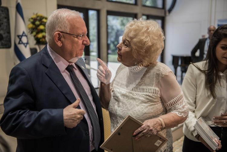 Ahead of Holocaust Memorial Day, President Reuven Rivlin hosted a meeting in Jerusalem 20.4.2017