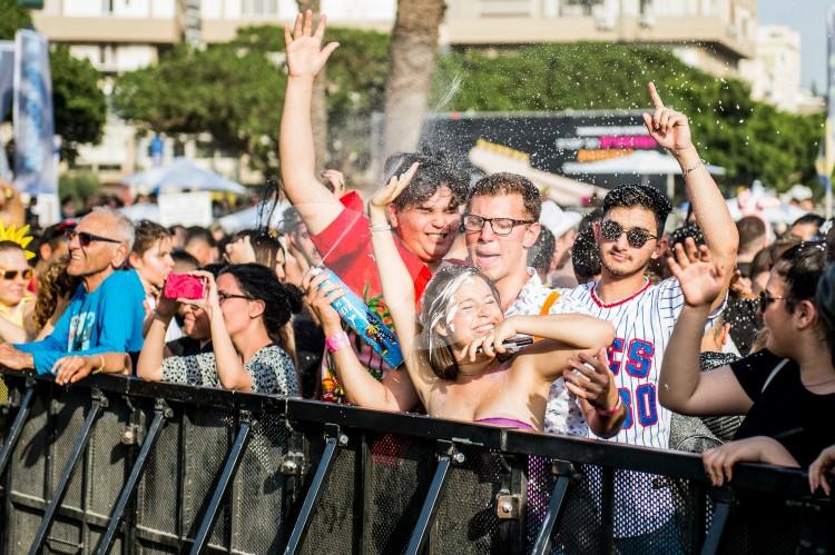 Tel Aviv Purim Rave Street Party 2017.