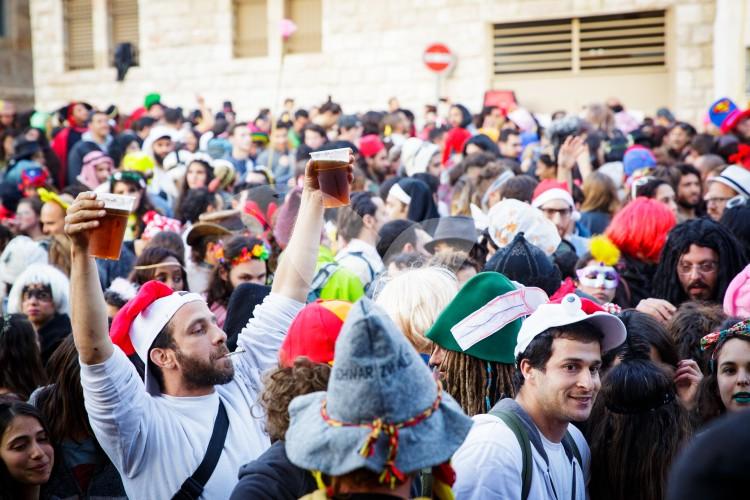 Purim in Nachlaot