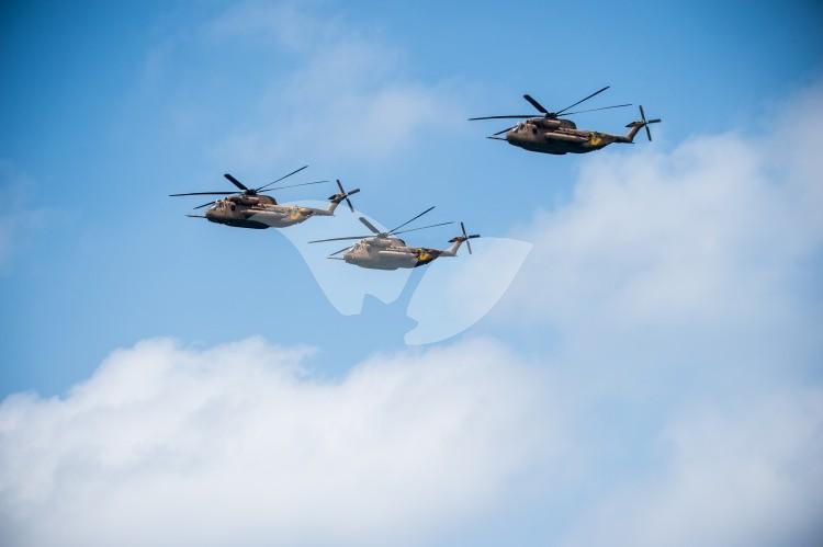 Sikorsky CH-53 Sea Stallion – The Israeli Air Force airshow on Israel’s 69th Independence Day in Tel Aviv 2.5.2017