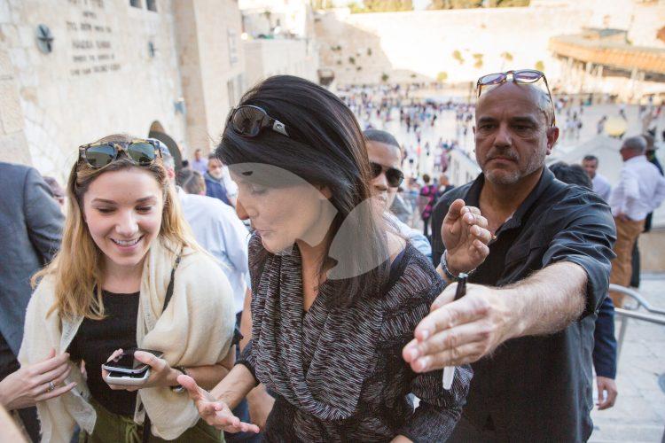 Nikki Haley At the western wall