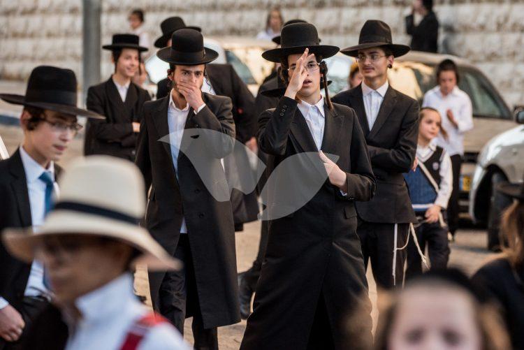 Ultra Orthodox Jews protest