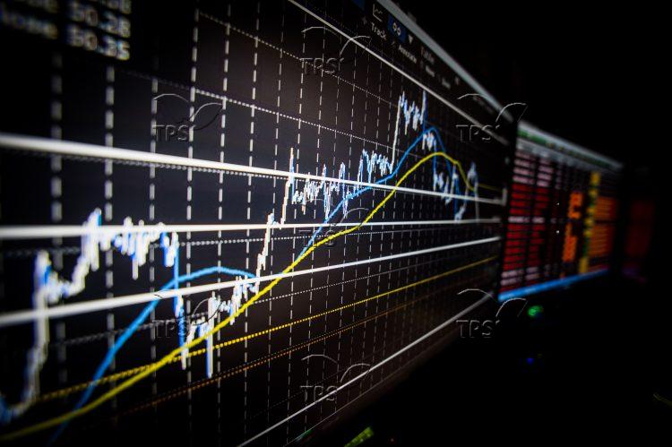 illustration of stock exchange screen
