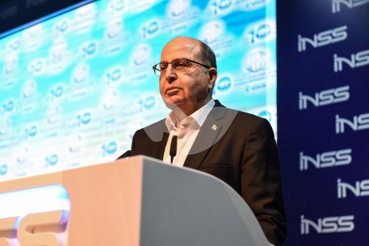 Former Defense Minister Moshe Ya’alon at the INSS – The 10th Annual International Conference