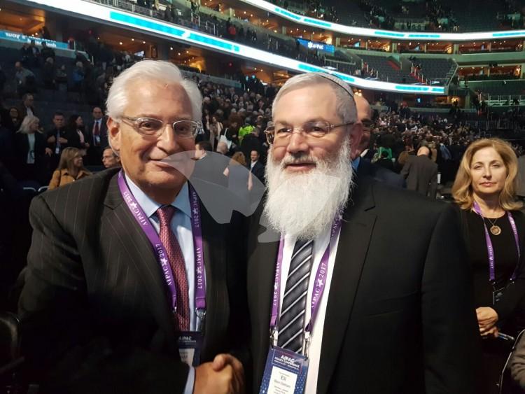 Deputy Defense Minister Eli Ben-Dahan at the AIPAC Policy Conference in Washington D.C