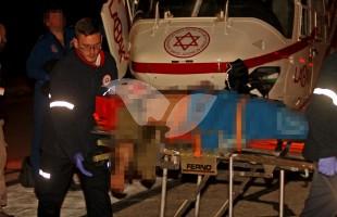 IDF Soldier Injured in Jenin Being Brought In to Rambam Hospital