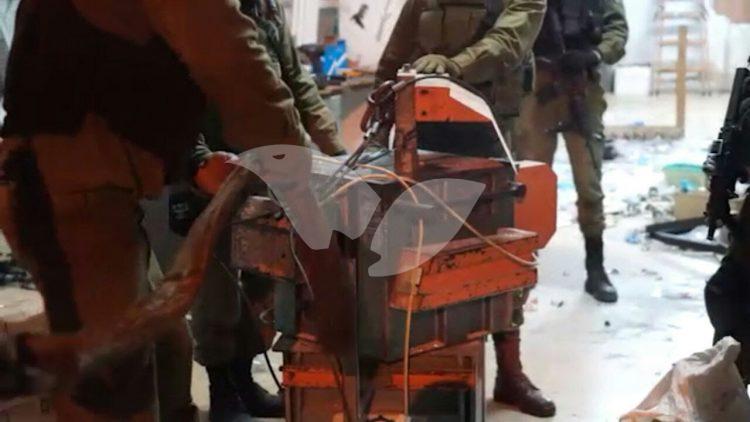 IDF Raid Weapons Manufacturing Workshop, Hebron