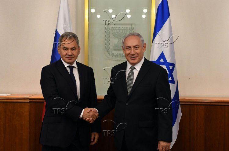 PM Netanyahu Meets with Russian Defense Minister Sergei Shoigu