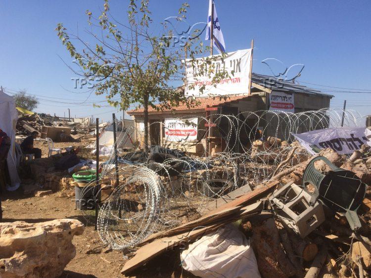 A neighborhood facing demolition in Gush Etzion