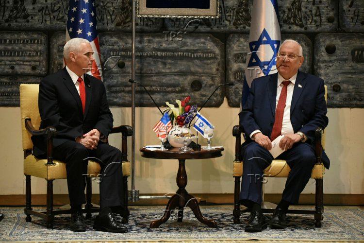 United States Vice President Mike Pence in Israel