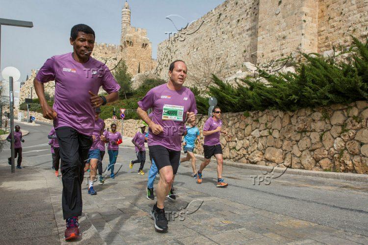 Pre race Run before Jerusalem Marathon 2018