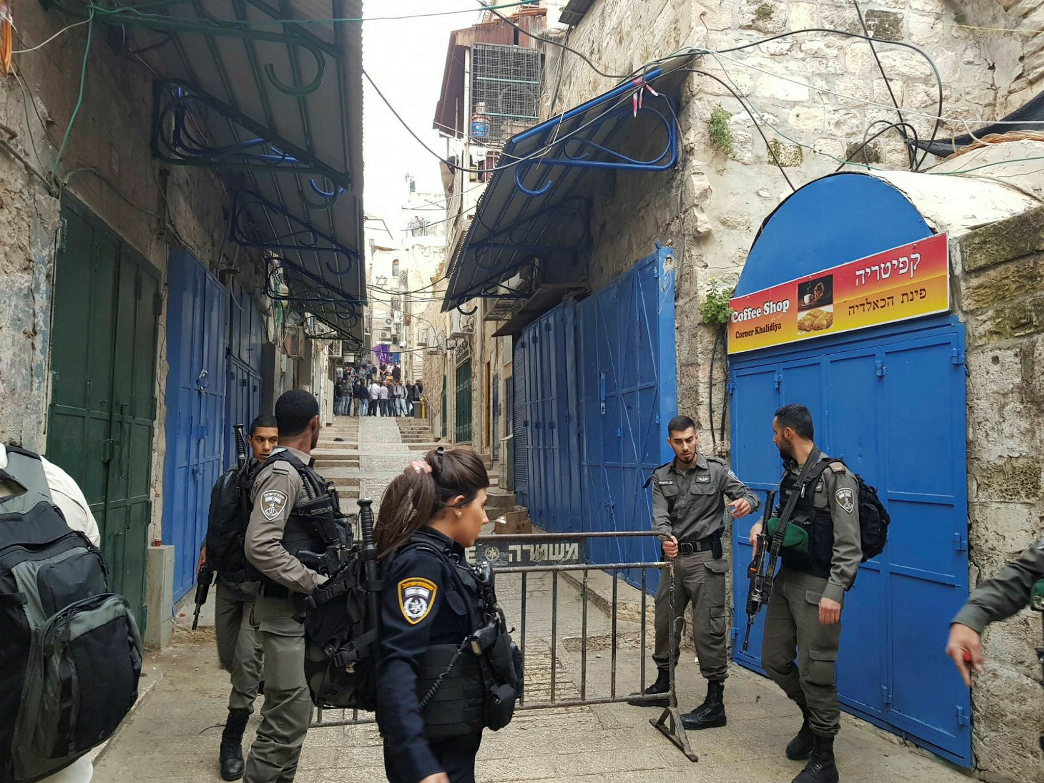 Stabbing Attack near Lions Gate, Old City of Jerusalem